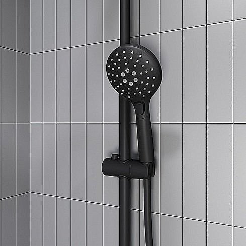 Душевая система Iddis Ray RAYMS3Fi76 черная купить в интернет-магазине сантехники Sanbest