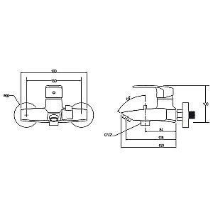 Набор смесителей Kaiser Guss 6800К купить в интернет-магазине сантехники Sanbest
