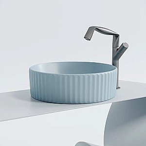 Раковина Ceramica Nova Element CN6057ML голубая матовая купить в интернет-магазине Sanbest
