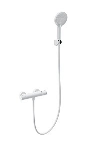 Смеситель для душа с термостатом WONZON & WOGHAND INN 3 WW-B2012-A-MW белый матовый купить в интернет-магазине сантехники Sanbest