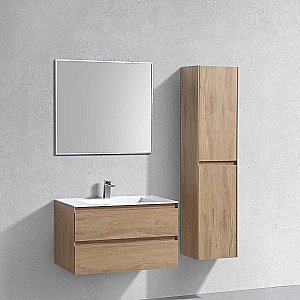 Тумба с раковиной Vincea Luka 80 N.Oak для ванной в интернет-магазине Sanbest