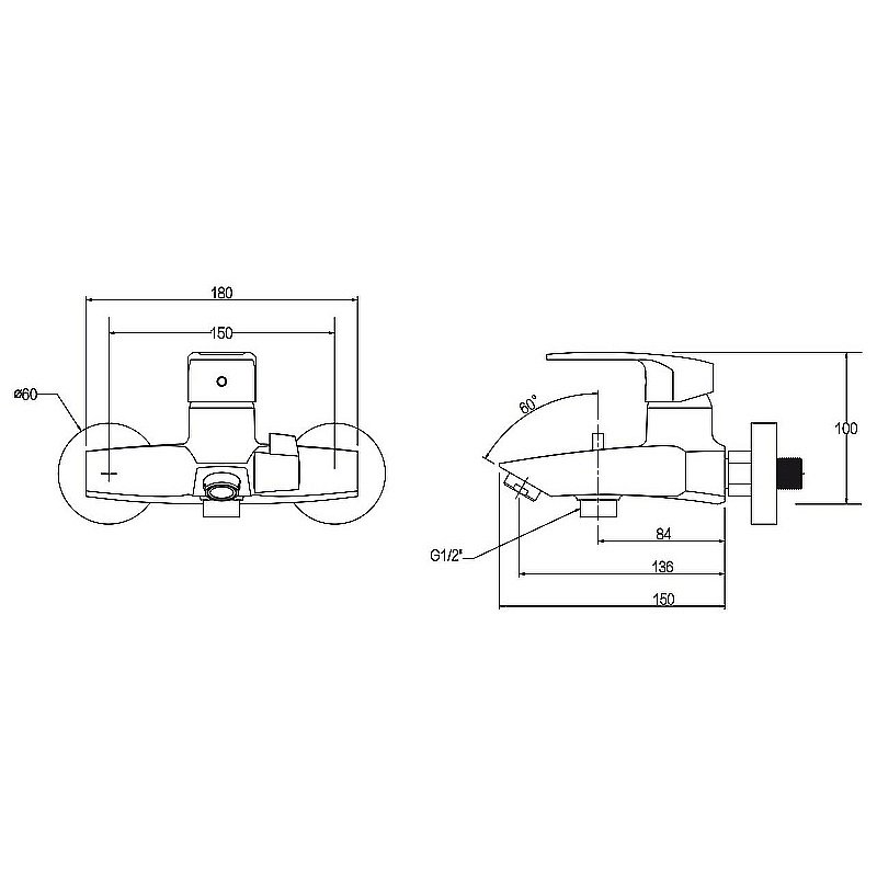 Набор смесителей Kaiser Guss 6800К купить в интернет-магазине сантехники Sanbest
