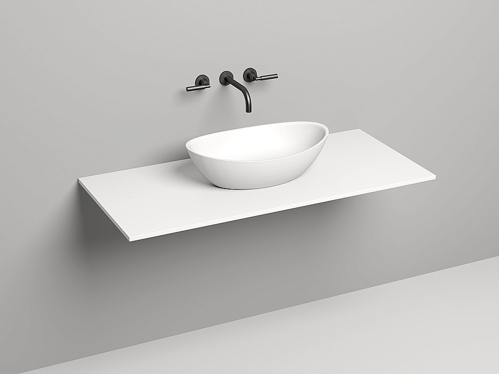 Столешница Salini Costa 200123M 120 S-Stone матовая для ванной в интернет-магазине сантехники Sanbest