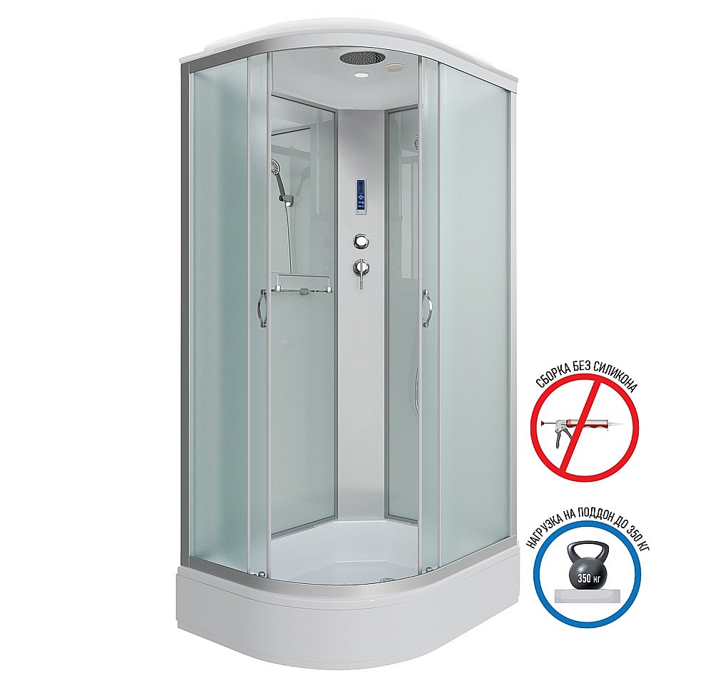 Душевая кабина Niagara Classic NG-33184-14P 110x80 купить в интернет-магазине Sanbest