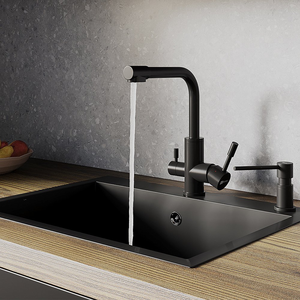 Диспенсер Lemark Expert LM8203BLN черный купить в интернет-магазине сантехники Sanbest