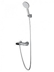 Смеситель для душа с встроенным изливом WONZON & WOGHAND MUSE Corno WW-A30902-CR хром купить в интернет-магазине сантехники Sanbest