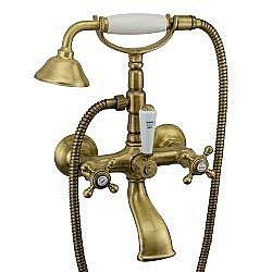 Смеситель для ванны Migliore Revival ML.REV-402 бронза купить в интернет-магазине сантехники Sanbest
