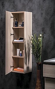 Пенал Armadi Art Capolda светлое дерево для ванной в интернет-магазине сантехники Sanbest