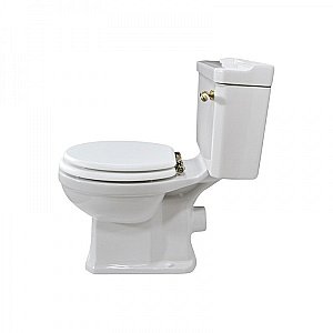 Унитаз Magliezza Retro 7011 белый/бронза, с бачком купить в интернет-магазине Sanbest