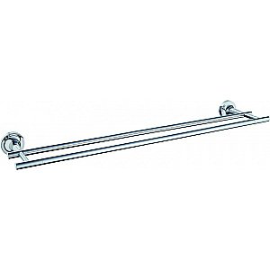 Полотенцедержатель двойной WONZON & WOGHAND SIMPLE, Хром (WW-6511) купить в интернет-магазине сантехники Sanbest