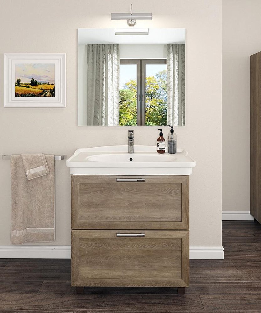 Раковина Grossman Модерн 85 30588 белая купить в интернет-магазине Sanbest