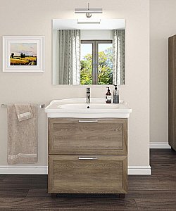 Раковина Grossman Модерн 85 30588 белая купить в интернет-магазине Sanbest