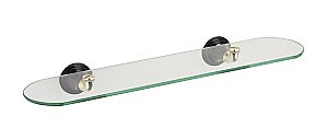 Полка стеклянная FIXSEN LUKSOR FX-71603B купить в интернет-магазине сантехники Sanbest
