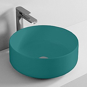 Раковина накладная Artceram Cognac 42 COL001 43 00 Green Foresta купить в интернет-магазине Sanbest