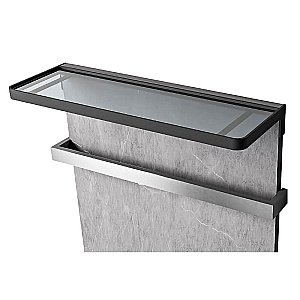 Полотенцесушитель Black&White MOON N-388AG Armani Grey/серый мрамор купить в интернет-магазине сантехники Sanbest