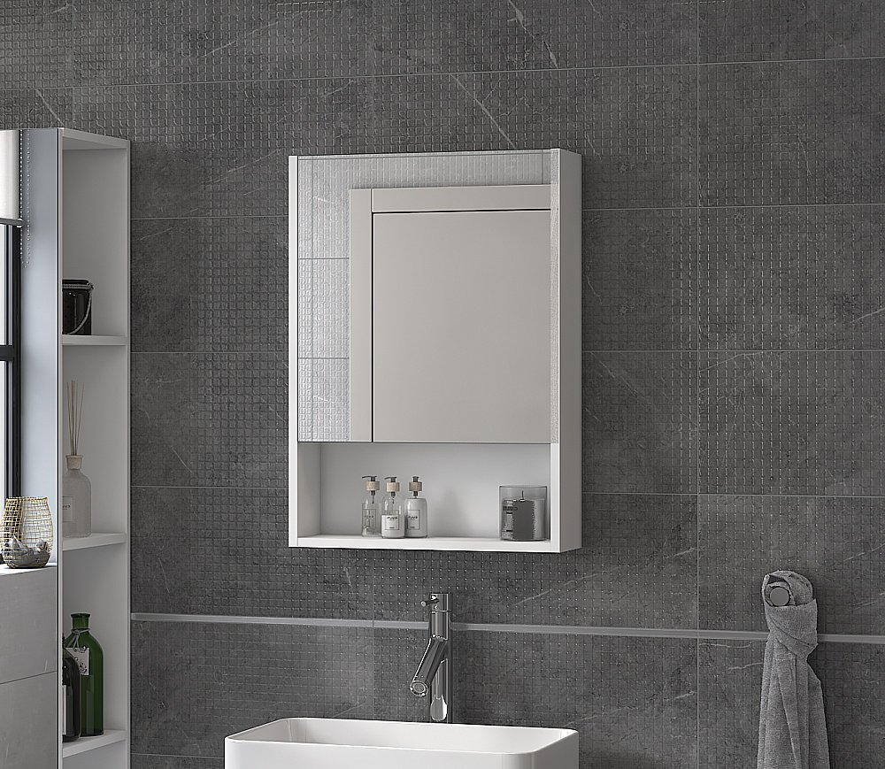 Зеркальный шкаф VIGO Urban 39-500 купить в интернет-магазине сантехники Sanbest