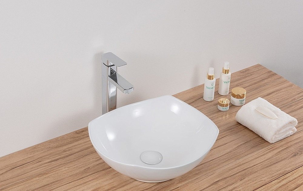 Раковина накладная Gid Creativo 41,5 N9412 51191 белая купить в интернет-магазине Sanbest