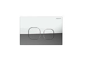 Кнопка для инсталляции Aquatek KDI-0000057 хром глянец, ободок хром (клавиши квадрат) купить в интернет-магазине сантехники Sanbest