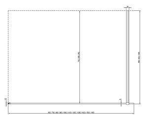 Душевое ограждение Ravak WALK-IN WALL ST 150/W SET-1200 Uni стекло прозрачное/профиль хром купить в интернет-магазине Sanbest