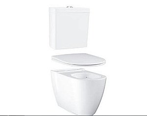 Унитаз напольный Grohe Essence Ceramic 39572 578 безободковый, с бачком купить в интернет-магазине Sanbest