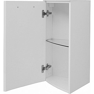 Шкаф подвесной De Aqua Тока 35 белый для ванной в интернет-магазине сантехники Sanbest