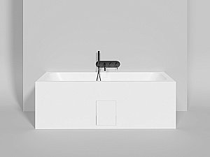 Ванна Salini Orlanda AXIS KIT S-Stone 170x75 103323M белая матовая купить в интернет-магазине Sanbest