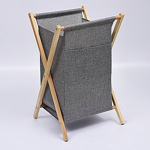 Корзина для белья WasserKRAFT Nau WB-772-L купить в интернет-магазине сантехники Sanbest