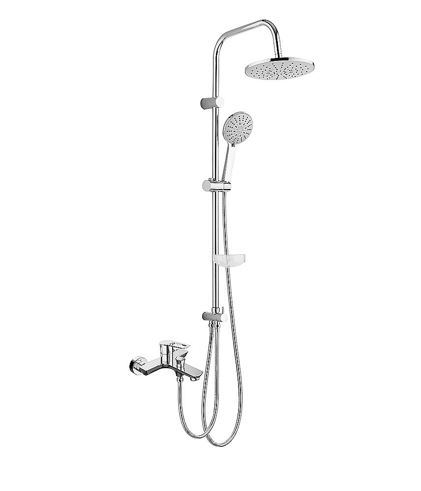 Душевая система Agger Brave A2393500 хром купить в интернет-магазине сантехники Sanbest