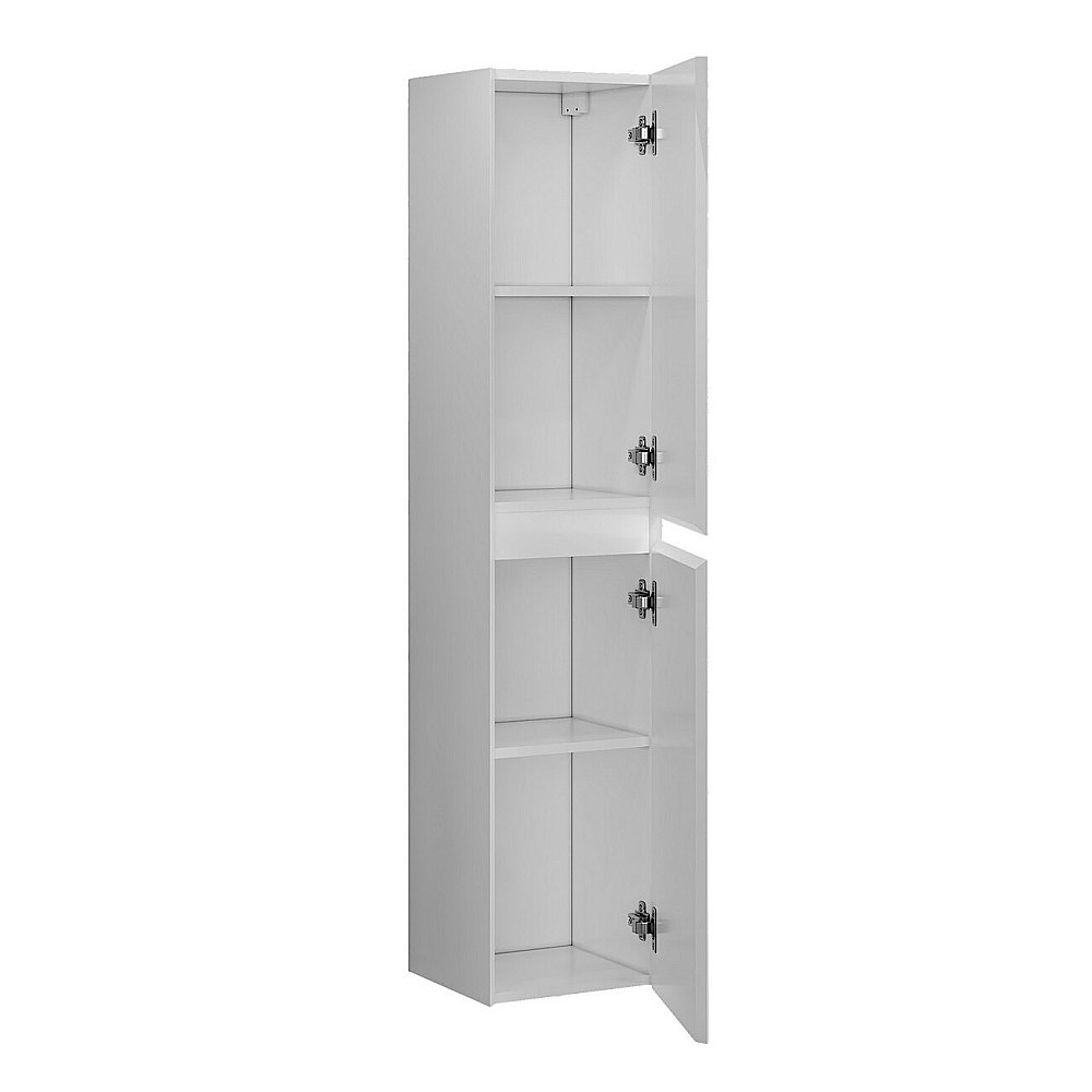 Пенал подвесной Grossman Меркадо 30 304084 белый матовый для ванной в интернет-магазине сантехники Sanbest