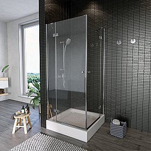 Душевой уголок Koller Pool Watrfall Line AC4E 90x90 прозрачный купить в интернет-магазине Sanbest
