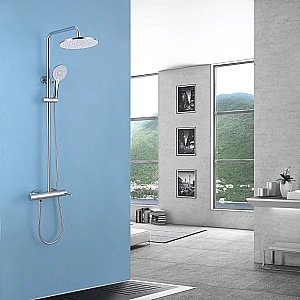 Душевая система ABBER Emotion AF8816L хром купить в интернет-магазине сантехники Sanbest