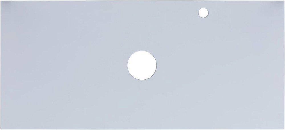 Столешница для раковины Aquanet Арт 100 белый матовый для ванной в интернет-магазине сантехники Sanbest