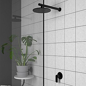 Держатель верхнего душа PAINI 50PZ745TT35 черный матовый купить в интернет-магазине сантехники Sanbest