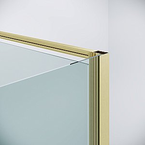 Душевой уголок Niagara Nova NG-45-9ASG-A90SG-34 90x90 стекло прозрачное/профиль брашированное золото купить в интернет-магазине Sanbest