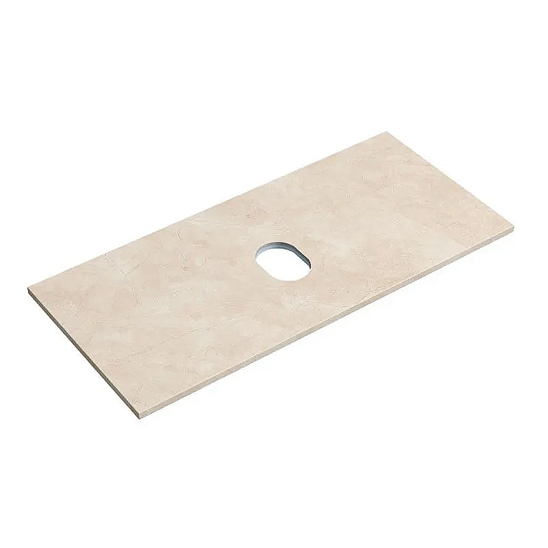 Столешница Sancos 100 TT100A2 без отверстия под смеситель, бежевая для ванной в интернет-магазине сантехники Sanbest