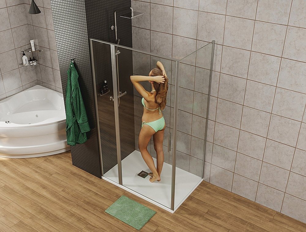 Душевой уголок Allen Brau Priority 90x90 Хром купить в интернет-магазине Sanbest