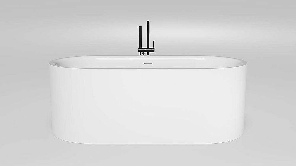 Ванна Salini PERLA S-stone 1049201M 170x80 белая купить в интернет-магазине Sanbest