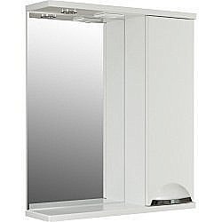 Зеркало со шкафом Mixline ЭТЬЕН 542408 60 правый купить в интернет-магазине сантехники Sanbest