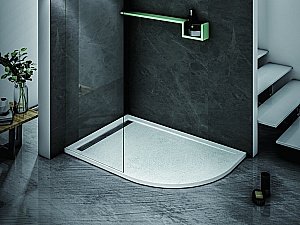 Душевой поддон Cezares TRAY AS-RH 100x80 белый купить в интернет-магазине Sanbest