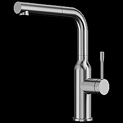 Смеситель для кухни Elghansa Kitchen 56A1926-Steel нержавеющая сталь купить в интернет-магазине сантехники Sanbest