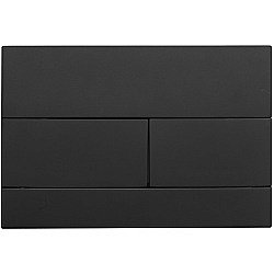 Кнопка для инсталляции Veconi Flush FLV7-B черная матовая купить в интернет-магазине сантехники Sanbest