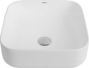 Раковина накладная Aquanet City-1 39 211280 белая купить в интернет-магазине Sanbest