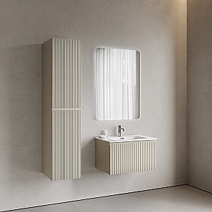 Тумба с раковиной Sancos Snob R 1.0 SNR1.070CE/CN7007 Beige Soft для ванной в интернет-магазине Sanbest