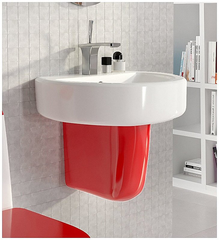 Раковина Sanita luxe Best 55х44 BSTSLWB01 белая купить в интернет-магазине Sanbest