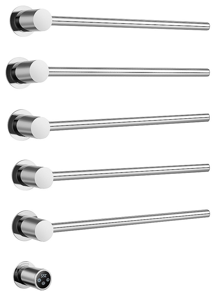 Полотенцесушитель электрический встраиваемый WONZON & WOGHAND HAMBURG WW-AL315-CR хром купить в интернет-магазине сантехники Sanbest