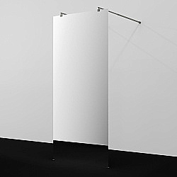 Душевое ограждение WasserKRAFT Vechte 60W44GR-MR 100 фиксатор графит/стекло зеркальное купить в интернет-магазине Sanbest