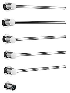 Полотенцесушитель электрический встраиваемый WONZON & WOGHAND HAMBURG, Хром (WW-AL315-CR) купить в интернет-магазине сантехники Sanbest