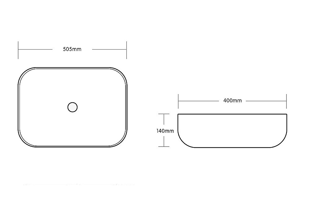 Раковина накладная CeruttiSpa 50,5 CR0078 белая купить в интернет-магазине Sanbest