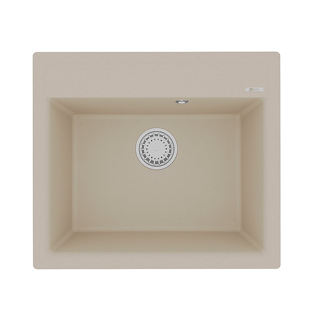 Кухонная мойка Lemark Hanka 570 9910014 бежевая купить в интернет-магазине сантехники Sanbest