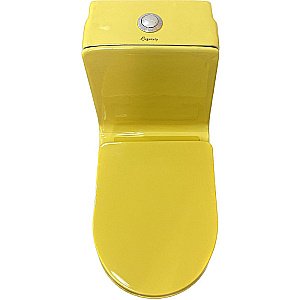 Унитаз-моноблок Laguraty 101Y желтый, с крышкой микролифт (детский) купить в интернет-магазине Sanbest